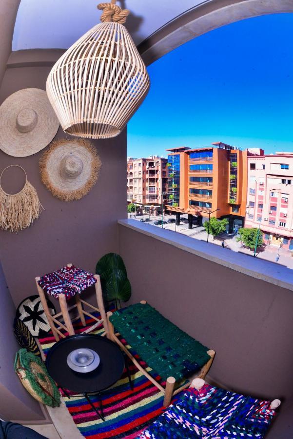 Appartement De Prestige Climatise A L'Hivernage 400M De La Gare Марракеш Екстер'єр фото